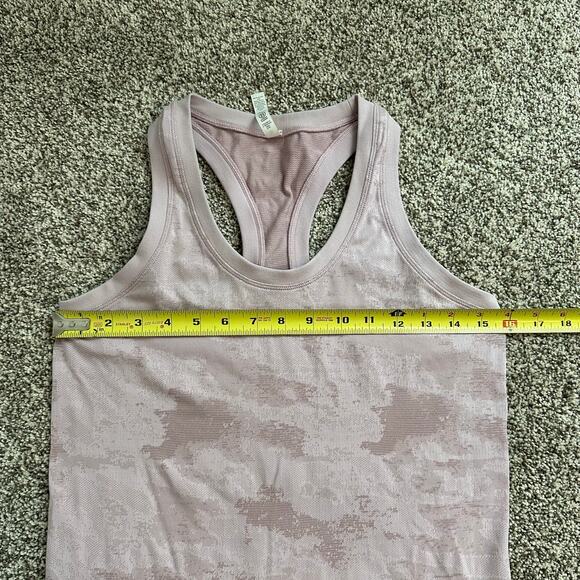 Athleta light pink camo racerback tank top size S - Picture 10 of 11
